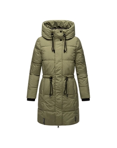 Стеганое пальто Sugar Paw XIV, цвет Olive Leaf Navahoo