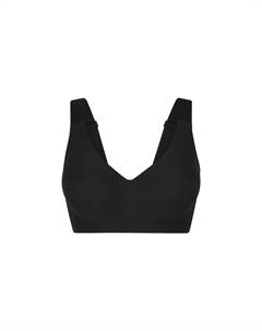 Мягкий бюстгальтер с мягкой подкладкой невидимый, черный Lingadore