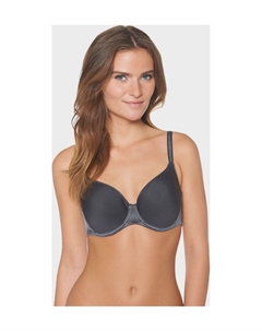 Бюстгальтер Joan на косточках, непрозрачный, однотонный для женщин, цвет New Black Mey