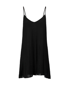 С платьем с V-образным вырезом на спине, черный Lingadore