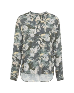 Блузка с длинными рукавами, цвет Aop Smoked Khaki Camel active