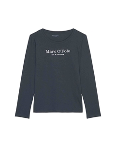 Пижамы Пижамный топ с круглым вырезом для женщин, цвет Dark Navy Marc o'polo