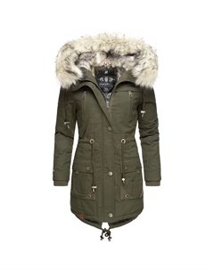 Зимнее пальто медовая фея, зеленый Navahoo