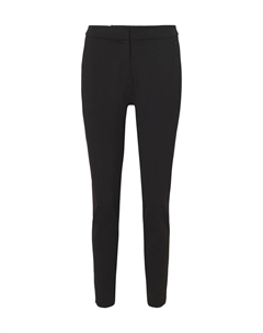 Брюки из ткани, облегающего кроя, длиной до щиколотки, женские, цвет Grey Black Comma,