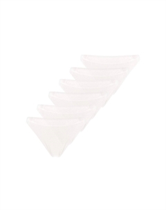 Набор из 6 трусов GO Casual, цвет Silk White Sloggi