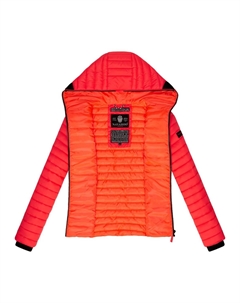 Переходная куртка Kimuk, цвет Neon Coral Navahoo