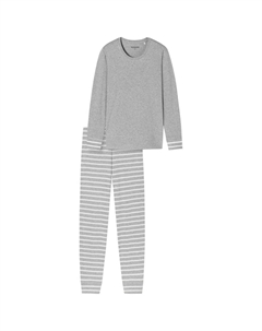 Пижамы в повседневном стиле, цвет Silbergrau Melange Schiesser