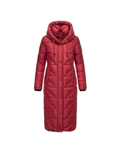 Стеганое вафельное пальто, цвет Dark Red Navahoo