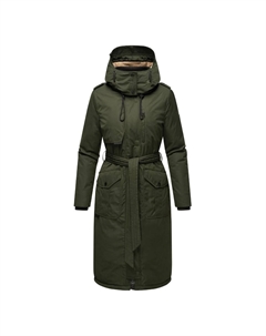 Зимнее пальто Хокулании, цвет Dark Olive Navahoo