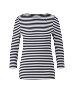 Рубашка, рукав 3/4, женская, цвет Grey Black Comma casual identity