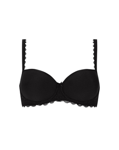 Бюстгальтер с чашечками Amorous с чашками-проставками, черный Mey
