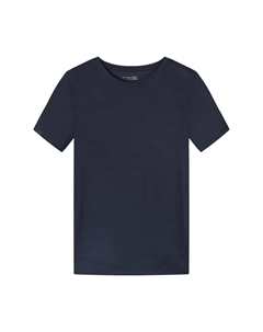 Женская пижама с круглым вырезом Mix + Relax, синий Schiesser