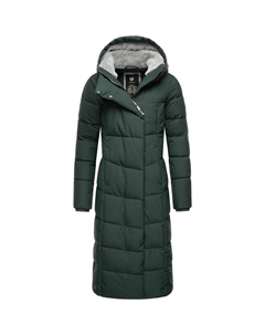 Стеганое пальто Павла Экстралонг, цвет Dark Green Ragweartm