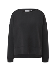 Женская толстовка с круглым вырезом, цвет Grey Black Comma casual identity