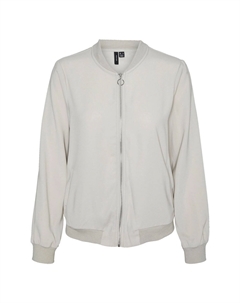 Блузон, манжеты в рубчик, боковые карманы, женский, цвет Silver Lin Vero moda