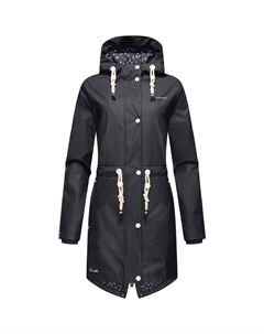 Дождевик Цветок океана, темно-синий Navahoo