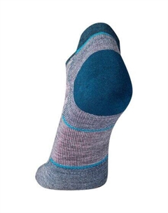 Носки Run Zero Cushion до щиколотки женские, средне-серый Smartwool