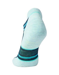 Носки Run Targeted Cushion Stripe до щиколотки женские, цвет Twilight Blue Smartwool