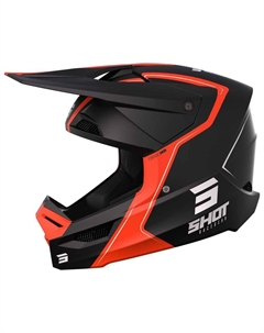 Шлем для мотокросса Furious, оранжевый Shot