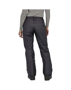 Утепленные брюки Powder Town женские, черный Patagonia