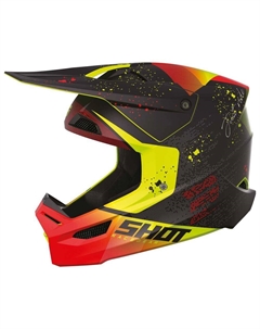 Шлем для мотокросса Furious, разноцветный Shot