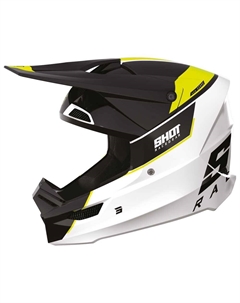 Шлем для мотокросса Furious, белый Shot