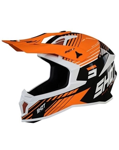Шлем для мотокросса Lite Fury, оранжевый Shot
