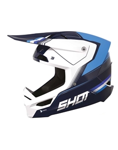 Шлем для мотокросса Race, белый Shot