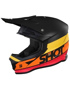 Шлем для мотокросса Furious Story, черный Shot