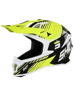 Шлем для мотокросса Lite Fury, желтый Shot