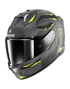 Шлем полнолицевой Skwal I3 Automatic Lights, серый Shark