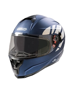 Шлем полнолицевой G80 Fly-R, синий Gari