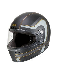 Шлем полнолицевой G07X Fiberglass, черный Gari