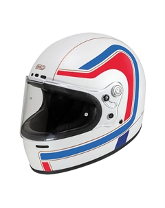 Шлем полнолицевой G07X Fiberglass, белый Gari