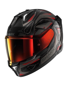 Шлем полнолицевой Skwal I3 Automatic Lights, черный Shark