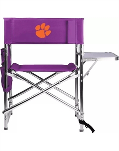 Спортивное кресло Clemson Tigers с приставным столиком Picnic time