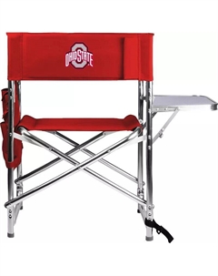 Спортивное кресло Buckeyes штата Огайо с приставным столиком Picnic time