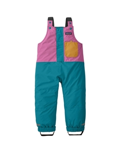 Горнолыжные брюки с подтяжками Snow Pile, розовый Patagonia