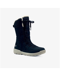 Сапоги зимние женские на высокой шнуровке теплые непромокаемые - SH500 черные, цвет blau Quechua