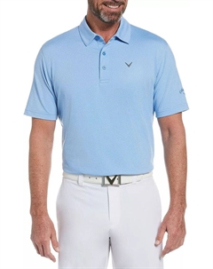 Мужская рубашка-поло для гольфа Pro Spin Fine Line в полоску с короткими рукавами Callaway