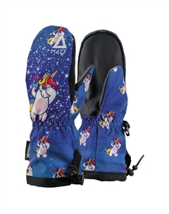 Детские лыжные перчатки, разноцветный Matt