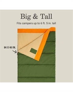 Спальный мешок Big Game 0F, цвет Scotts Pine Coleman