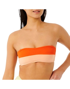 Топ Surf Revival Bandeau Bikini, цвет Hot Orange Rip curl