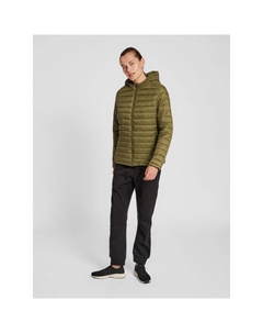 Женский пуховик, цвет verde oliva oscuro/green/green Hummel