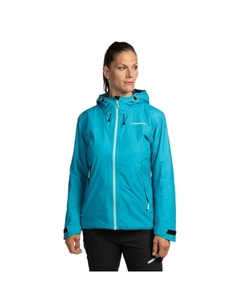 Женская куртка, цвет turquesa/charcoal grey/wenge brown Trangoworld