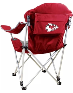 Kansas City Chiefs Красное кресло с откидной спинкой Picnic time