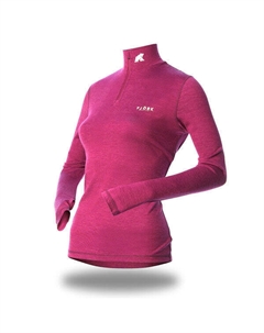 Женская термофутболка, розовый Fjork merino