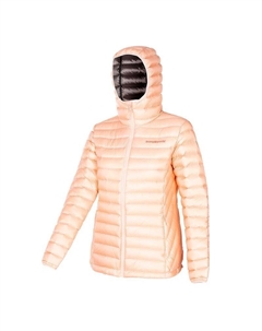 Женский пуховик, цвет salmón/wenge brown Trangoworld