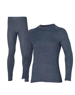 Мужская термофутболка, угольно-серый Heat keeper