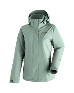 Женский походный дождевик, зеленый Maier sports